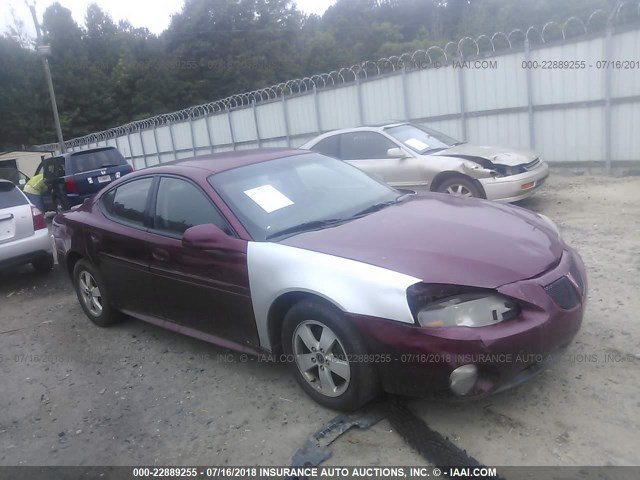 2G2WS522051285444 - 2005 PONTIAC GRAND PRIX GT MAROON photo 1