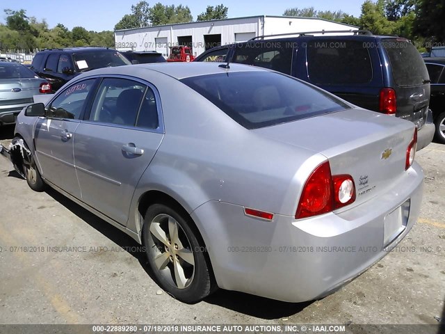 1G1ZC5E16BF198671 - 2011 CHEVROLET MALIBU 1LT 银色 照片 3