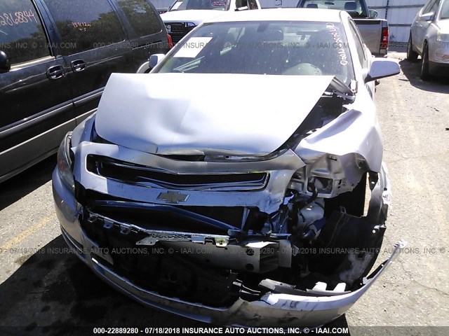 1G1ZC5E16BF198671 - 2011 CHEVROLET MALIBU 1LT 银色 照片 6
