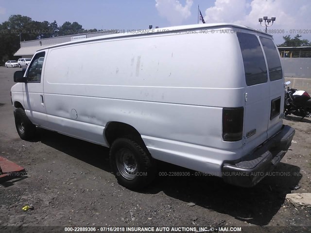 1FTSS34L48DA48551 - 2008 FORD ECONOLINE E350 SUPER DUTY VAN WHITE photo 3