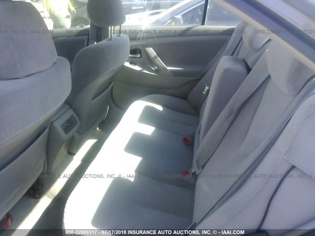 4T1BE46K27U071869 - 2007 TOYOTA CAMRY NEW GENERAT CE/LE/XLE/SE GRAY photo 8