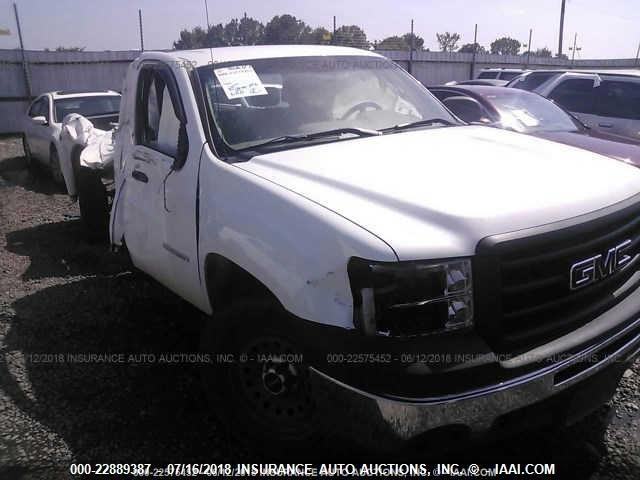 1GTR2TEA7DZ404208 - 2013 GMC SIERRA K1500 WHITE photo 1