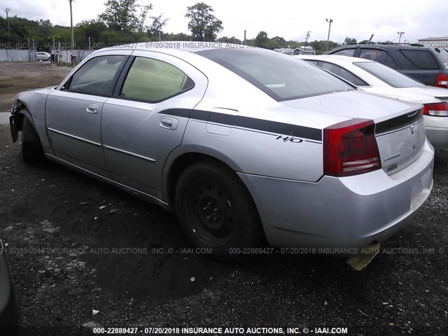 2B3KA43R86H238109 - 2006 DODGE CHARGER SE/SXT SILVER photo 3