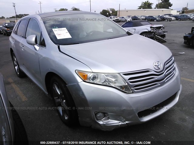 4T3ZK3BB8AU034220 - 2010 TOYOTA VENZA SILVER photo 1