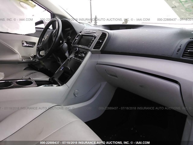 4T3ZK3BB8AU034220 - 2010 TOYOTA VENZA SILVER photo 5