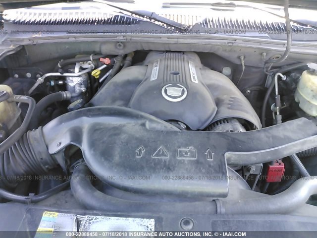 1GYEK63NX2R221379 - 2002 CADILLAC ESCALADE LUXURY მწვანე ფოტო 10