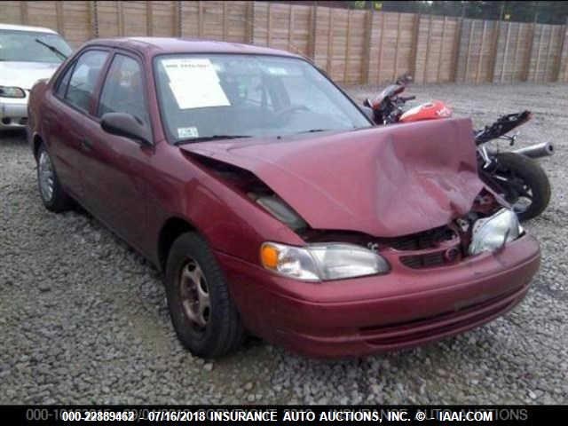 2T1BR12E9YC326233 - 2000 TOYOTA COROLLA VE/CE/LE RED photo 1