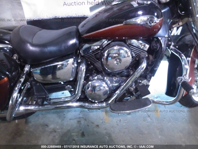 JKBVNAL112A013635 - 2002 KAWASAKI VN1500 L MAROON photo 8