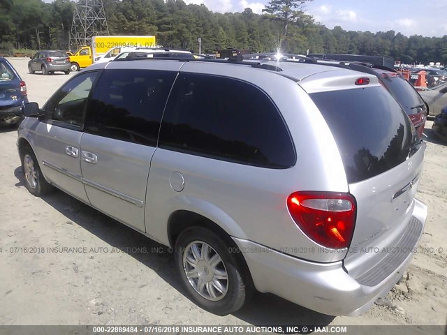 2A4GP54L67R261574 - 2007 CHRYSLER TOWN & COUNTRY TOURING GRAY photo 3