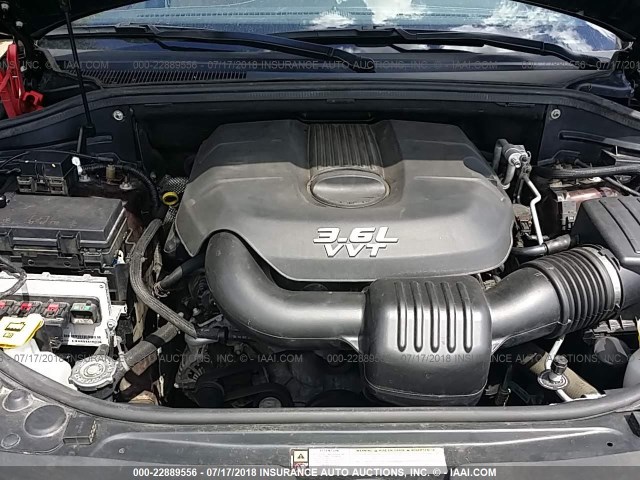 1C4RJFJG3EC587416 - 2014 JEEP GRAND CHEROKEE SUMMIT 勃艮第红 照片 10