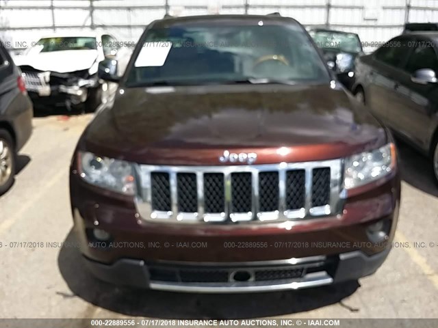 1C4RJFJG3EC587416 - 2014 JEEP GRAND CHEROKEE SUMMIT 勃艮第红 照片 6