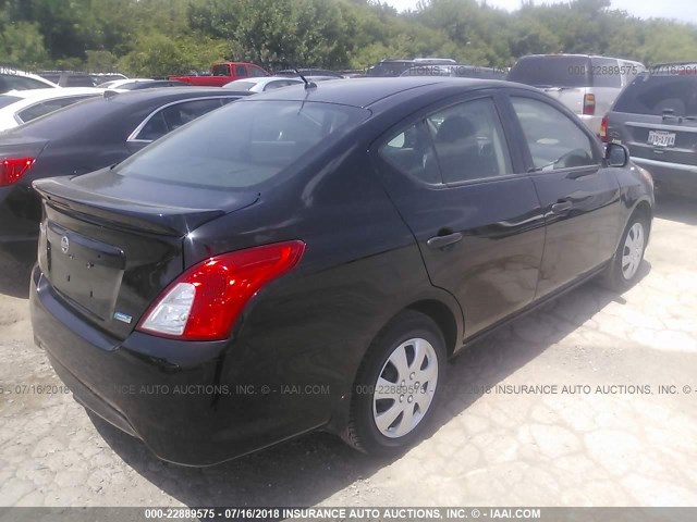 3N1CN7AP0FL958251 - 2015 NISSAN VERSA S/S PLUS/SV/SL BLACK photo 4