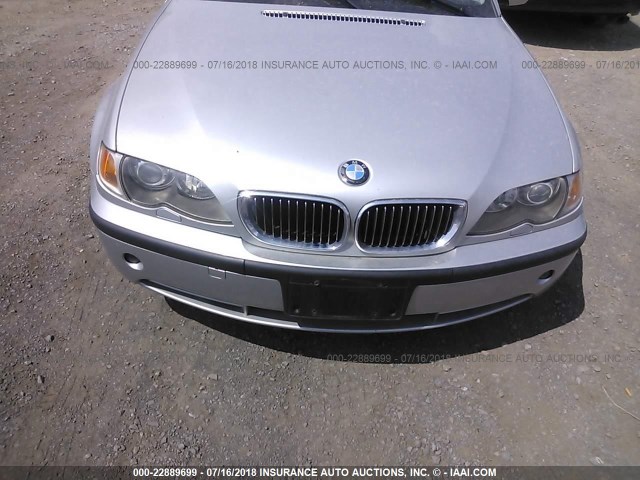 WBAEW53403PG22187 - 2003 BMW 330 XI SILVER photo 6