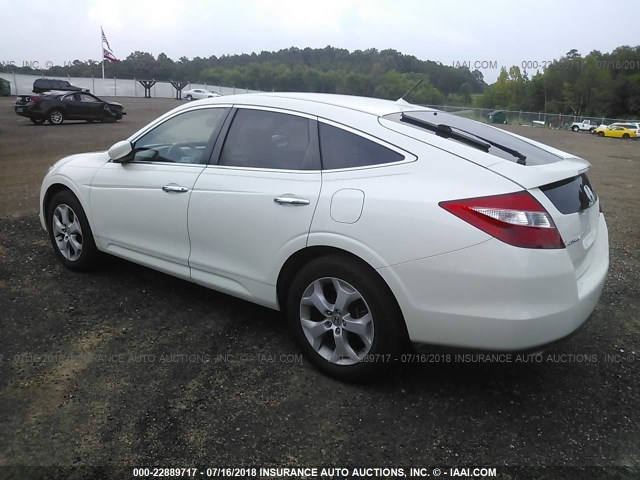 5J6TF1H54CL001649 - 2012 HONDA CROSSTOUR EXL თეთრი ფოტო 3