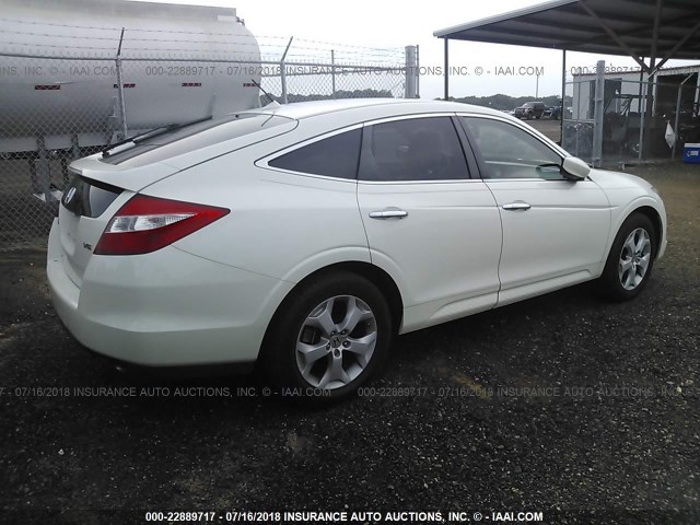 5J6TF1H54CL001649 - 2012 HONDA CROSSTOUR EXL თეთრი ფოტო 4