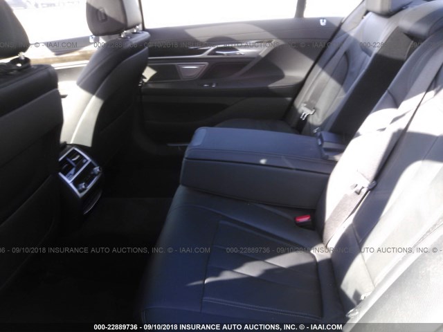 WBA7E4C5XJGV23966 - 2018 BMW 740 XI Черный фото 8