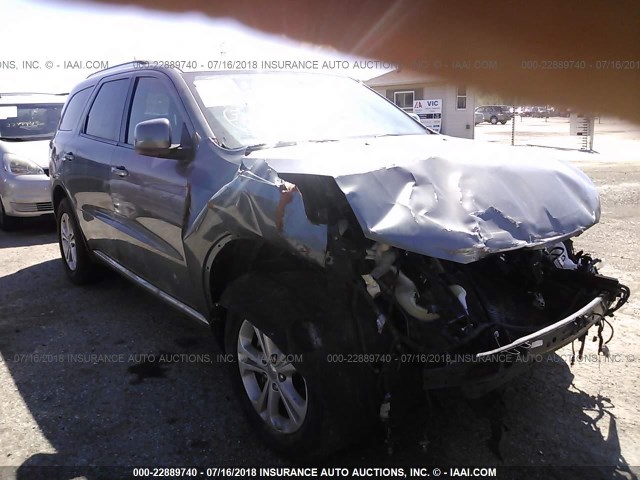 1C4RDHAG0CC260164 - 2012 DODGE DURANGO SXT GRAY photo 1