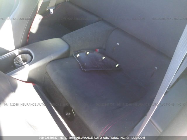 JF1ZNAA19D2703764 - 2013 TOYOTA SCION FR-S WHITE photo 8