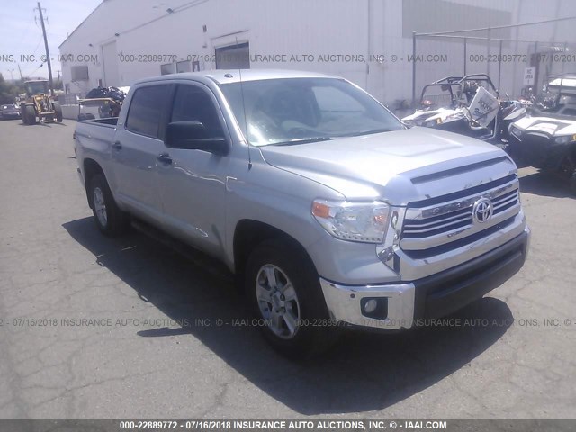 5TFEW5F16GX196769 - 2016 TOYOTA TUNDRA GRAY photo 1