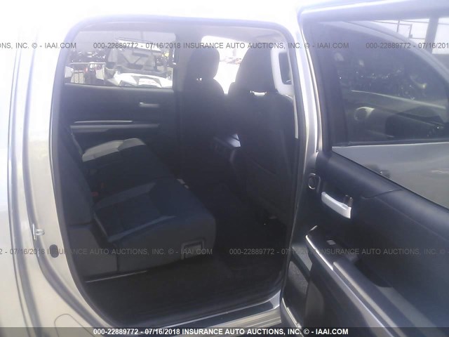 5TFEW5F16GX196769 - 2016 TOYOTA TUNDRA GRAY photo 8