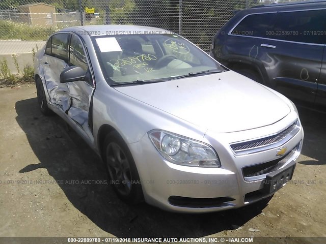 1G1ZB5E17BF305097 - 2011 CHEVROLET MALIBU LS SILVER photo 1