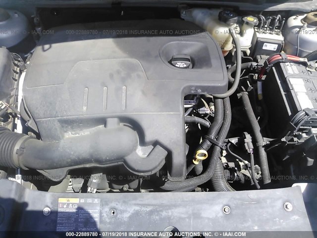 1G1ZB5E17BF305097 - 2011 CHEVROLET MALIBU LS SILVER photo 10