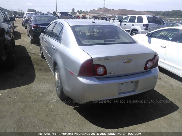 1G1ZB5E17BF305097 - 2011 CHEVROLET MALIBU LS SILVER photo 3