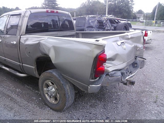 3D7KS28A37G832987 - 2007 DODGE RAM 2500 ST/SLT 金色 照片 6