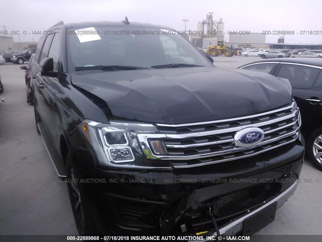 1FMJK1JT1JEA34851 - 2018 FORD EXPEDITION MAX XLT BLACK photo 1