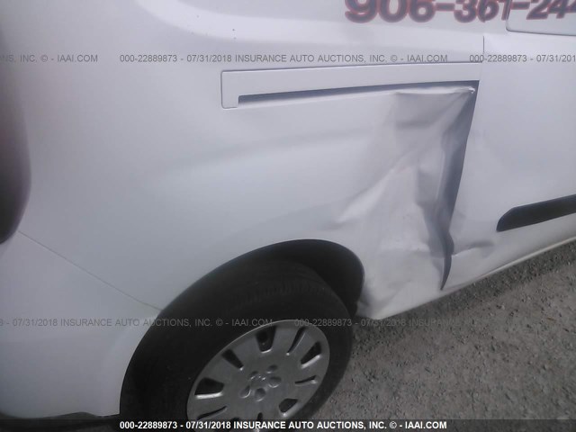 ZFBERFBT2F6198868 - 2015 RAM PROMASTER CITY SLT Սպիտակ լուսանկար 6