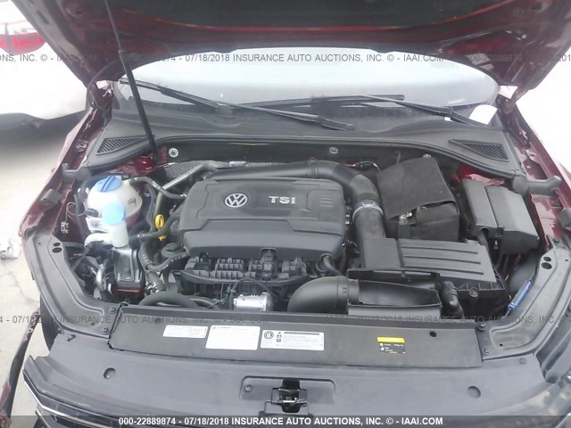 1VWDT7A33HC025637 - 2017 VOLKSWAGEN PASSAT R-LINE Qırmızı foto 10