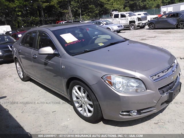 1G1ZK57788F269320 - 2008 CHEVROLET MALIBU LTZ 棕色 照片 1