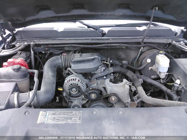 1GCEC14X78Z311944 - 2008 CHEVROLET SILVERADO C1500 BLUE photo 10
