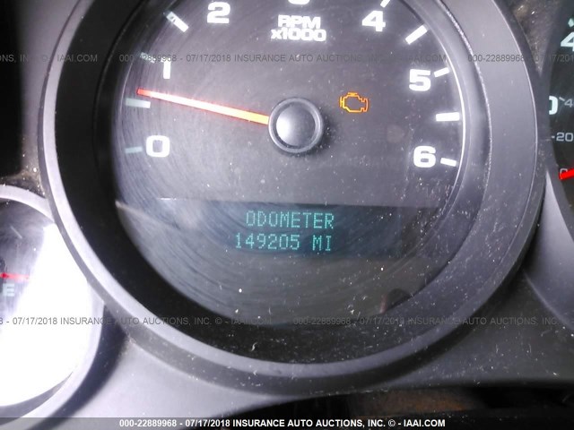 1GCEC14X78Z311944 - 2008 CHEVROLET SILVERADO C1500 BLUE photo 7