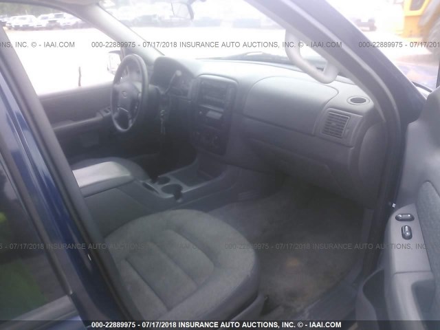 1FMZU62K84UA12985 - 2004 FORD EXPLORER XLS/XLS SPORT BLUE photo 5