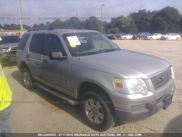 1FMEU62E66UA16674 - 2006 FORD EXPLORER XLS GRAY photo 1