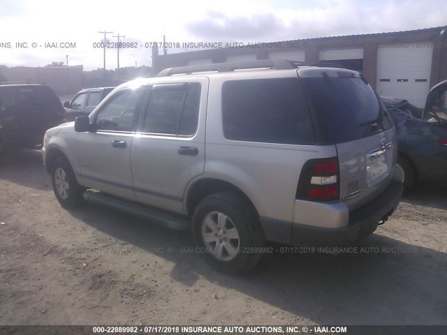 1FMEU62E66UA16674 - 2006 FORD EXPLORER XLS GRAY photo 3