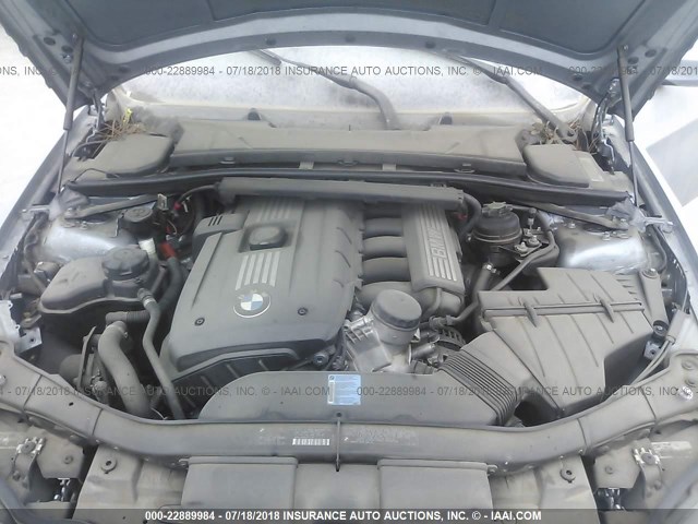 WBAPH5G58BNM74576 - 2011 BMW 328 I SULEV Light Blue photo 10