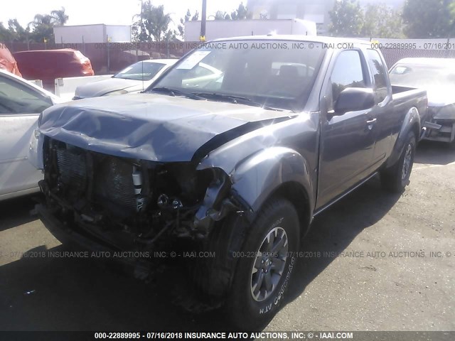 1N6AD0CU9GN748604 - 2016 NISSAN FRONTIER SV/PRO-4X GRAY photo 2