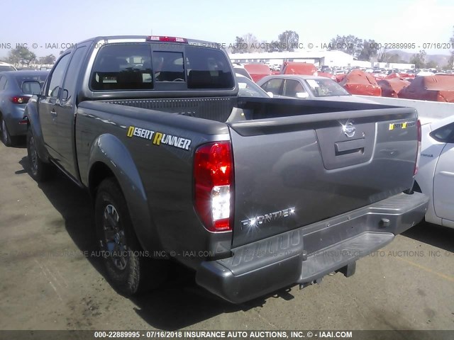 1N6AD0CU9GN748604 - 2016 NISSAN FRONTIER SV/PRO-4X GRAY photo 3