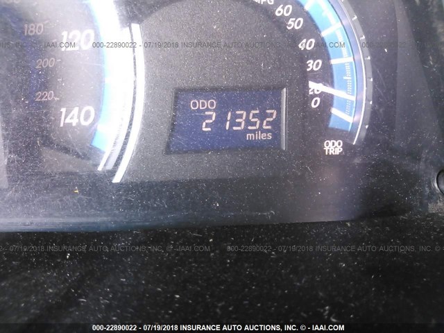 4T1BD1FK0DU096637 - 2013 TOYOTA CAMRY HYBRID/LE/XLE 黑色 照片 7