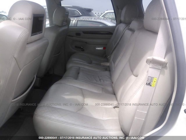 1GYEK63N43R276332 - 2003 CADILLAC ESCALADE LUXURY თეთრი ფოტო 8