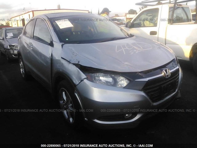 3CZRU5H54GM705118 - 2016 HONDA HR-V EX SILVER photo 1