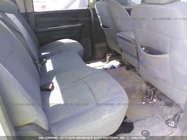 3C6TR5HTXDG600578 - 2013 RAM 2500 ST WHITE photo 8