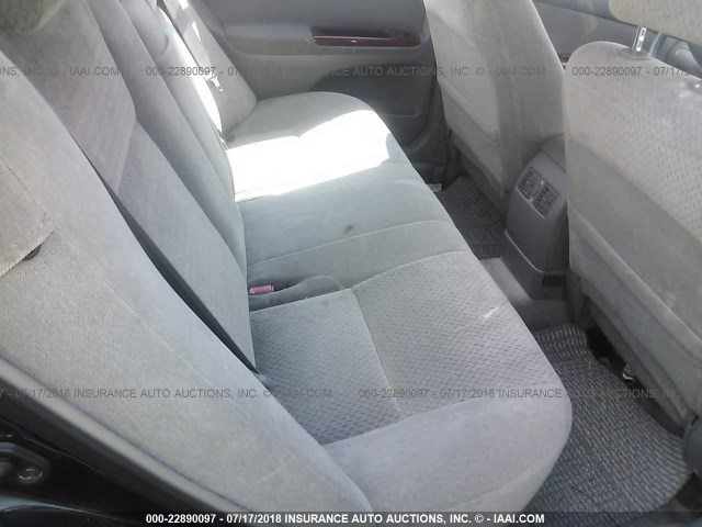 4T1BE30K22U001591 - 2002 TOYOTA CAMRY LE/XLE/SE შავი ფოტო 8