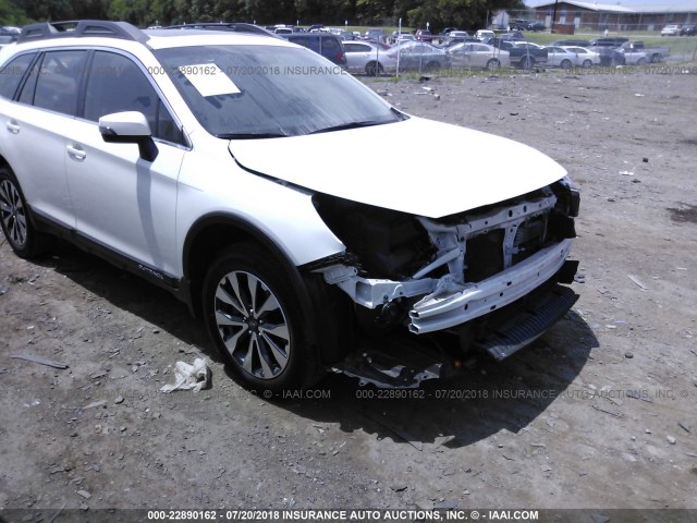 4S4BSBNC4G3308813 - 2016 SUBARU OUTBACK 2.5I LIMITED WHITE photo 6