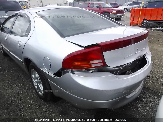 2B3HD46R31H570433 - 2001 DODGE INTREPID SE SILVER photo 6