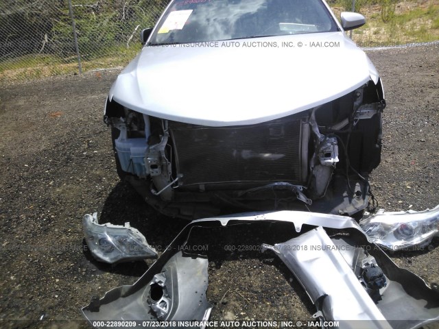 4T4BF1FK3ER347653 - 2014 TOYOTA CAMRY L/SE/LE/XLE Gümüş foto 6