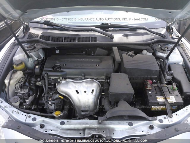 4T1BE46K39U875441 - 2009 TOYOTA CAMRY SE/LE/XLE Light Blue photo 10