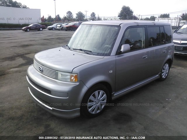 JTLKT334050218922 - 2005 TOYOTA SCION XB Сұр фото 2
